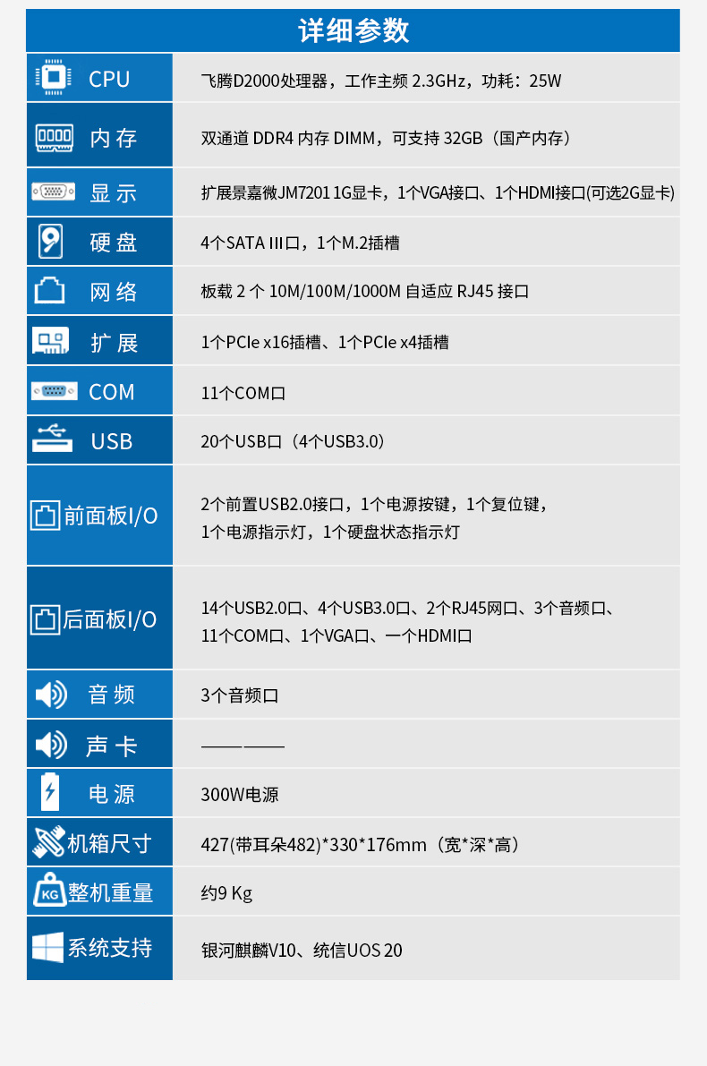 国产化塔洋镇工控机|银河麒麟v10系统工业电脑|DT-S4010MB-SD2000MB.jpg