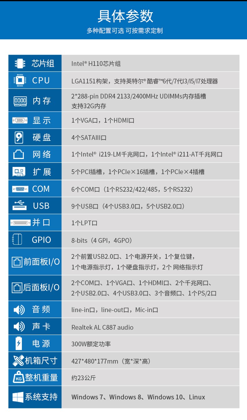 东田酷睿6代工业电脑,4U山西工控机,DT-610L-WH110MA.jpg