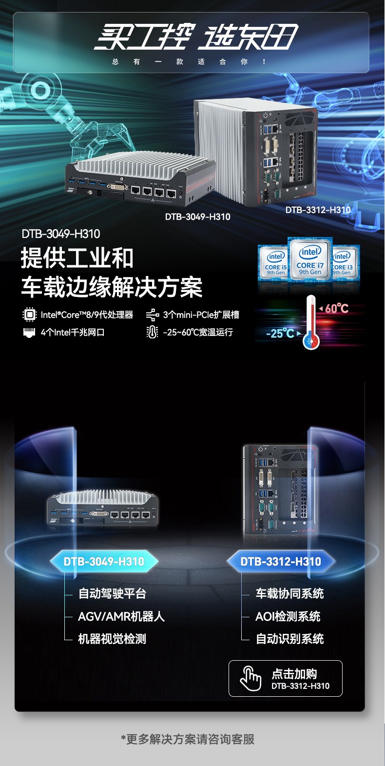 嵌入式无风扇山西工控机,无人驾驶主机,DTB-3312-H310.jpg
