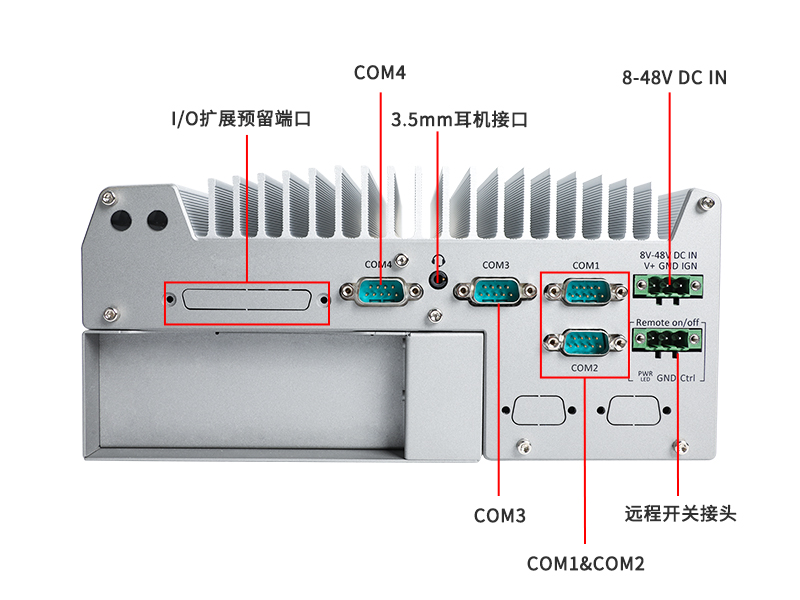 塔洋镇酷睿12代工业电脑|工业车载计算机|DTB-3180-Q670E