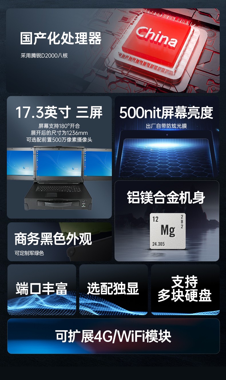 山西国产化加固便携机,上翻三屏笔记本,DT-S1437CU-FD2K.jpg
