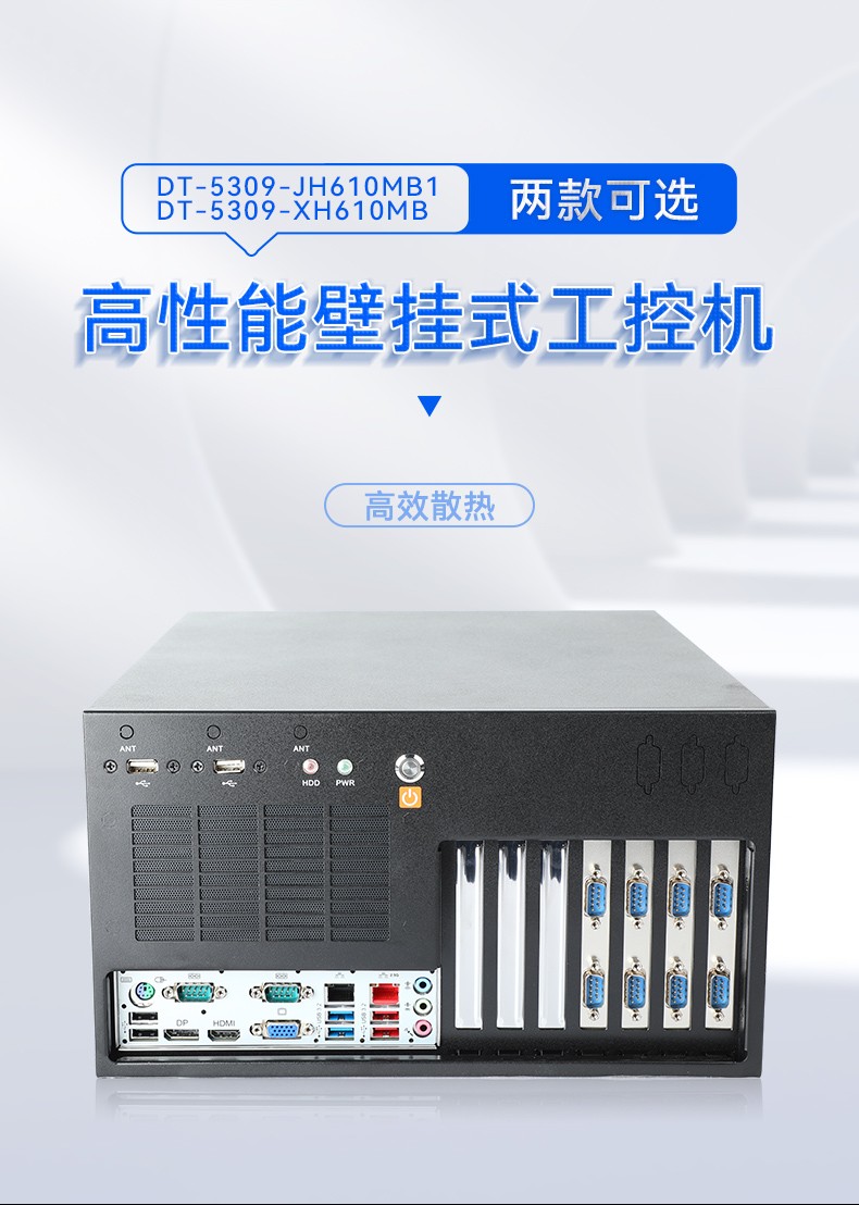 壁挂式山西工控机,13个USB主机电脑,DT-5309-JH610MB1.jpg