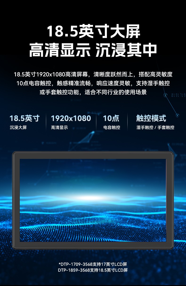 18.5寸国产工业平板电脑,瑞芯微工业触摸一体机,DTP-1859-3568.jpg