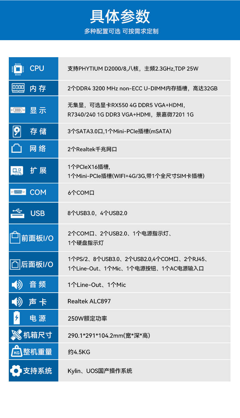 国产飞腾桌面式山西工控机,搭载Kylin UOS国产系统,DTB-2102L-BD2KMC.jpg